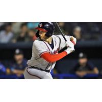 Mississippi Braves at the plate in the season opener