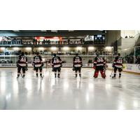 Belleville Senators line up