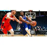 Guard Jamal Reynolds with the Guelph Nighthawks