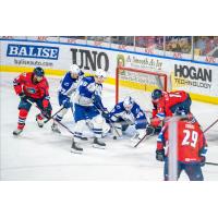 Springfield Thunderbirds test the Syracuse Crunch defense