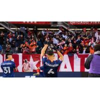 Chicago Fire FC salutes the home crowd