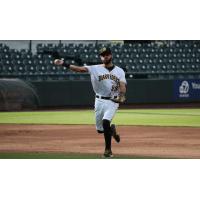 Dylan Busby with the Bradenton Marauders