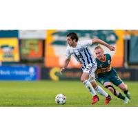 Louisville City FC midfielder Tyler Gibson vs. San Diego Loyal