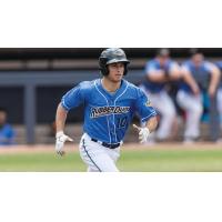 Infielder Tyler Krieger with the Akron RubberDucks