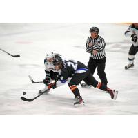 Danbury Hat Tricks battle the Columbus River Dragons