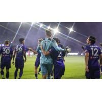 Louisville City FC walks off the pitch after their U.S. Open Cup win