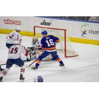 Springfield Thunderbirds goaltender Charlie Lindgren vs. the Bridgeport Islanders
