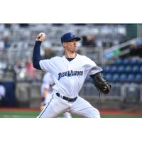 Pensacola Blue Wahoos pitcher Cody Mincey