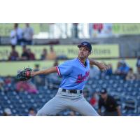 Pensacola Blue Wahoos pitcher Will Stewart