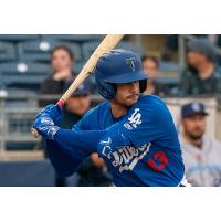Jacob Amaya hit his fifth home run in five games for the Tulsa Drillers