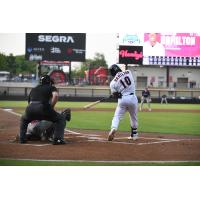 Quincy Hamilton of the Fayetteville Woodpeckers