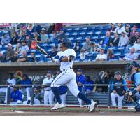 Ray-Patrick Didder of the Pensacola Blue Wahoos