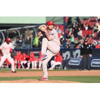 Reading Fightin Phils on the mound