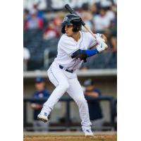 Outfielder Alek Thomas with the Amarillo Sod Poodles