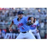 Pensacola Blue Wahoos pitcher Jeff Lindgren