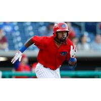 Clearwater Threshers infielder Kendall Simmons