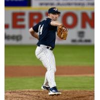 Somerset Patriots pitcher Matt Minnick