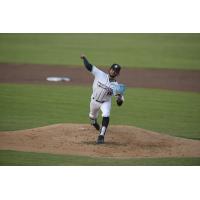 Fayetteville Woodpeckers pitcher Bryant Salgado