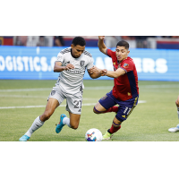 San Jose Earthquakes midfielder Gilbert Fuentes vs. Real Salt Lake