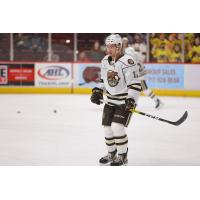 Forward Ryan Dmowski with the Hershey Bears