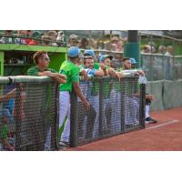 Daytona Tortugas Athletic Trainer Josh Hobson (center)