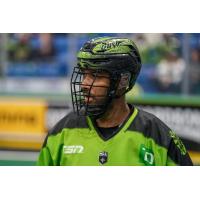 Jordi Jones-Smith with the Saskatchewan Rush