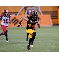 Hamilton Tiger-Cats linebacker Curtis Newton