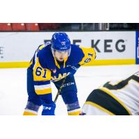 Saskatoon Blades' Jake Chiasson on game night