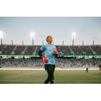 San Diego Wave FC goalkeeper Carly Telford