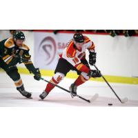 Forward Jordan Xavier with the University of Calgary