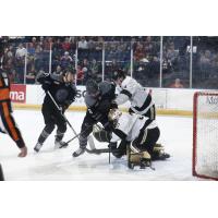 Youngstown Phantoms battle the Muskegon Lumberjacks