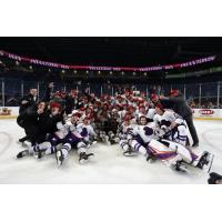Youngstown Phantoms Celebrate Win of First Clark Cup Title