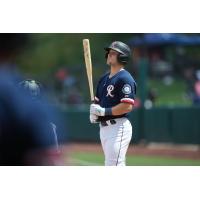 Tacoma Rainiers' Zach DeLoach at bat