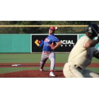 Green Bay Rockers' Christian Foutch on the mound