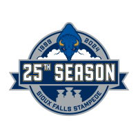 Sioux Falls Stampede 25th Anniversary Logo