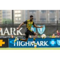 Pittsburgh Riverhounds SC striker Albert Dikwa