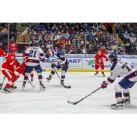 Saginaw Spirit's Joey Willis in action