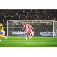 Inter Miami CF in preseason action in Saudi Arabia