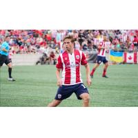 Atlético Ottawa midfielder Noah Verhoeven