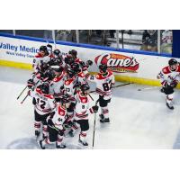 Rapid City celebrate win