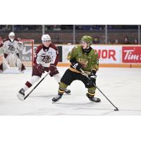 Peterborough Petes face the North Bay Battalion