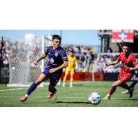 Louisville City FC forward Ray Serrano