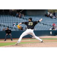 Salt Lake Bees Pitcher Andrew Wantz