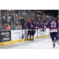 Youngstown Phantoms celebrate win