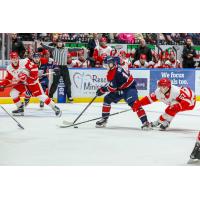 Saginaw Spirit's Joey Willis on game night