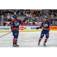 Saginaw Spirit on game night