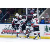 Kelowna Rockets celebrate