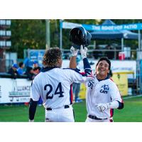 Victoria HarbourCats' Lucas Ramirez and Tate Shimao celebrate win