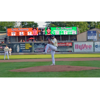 Clinton LumberKing's Ean DiPasquale in action