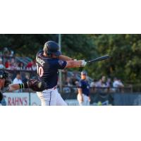 St. Cloud Rox' Jackson Hauge at bat